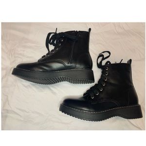 MADDEN GIRL combat boots (black)